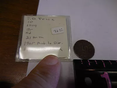 R-10 Maverick J. D. Price Gen. Merc. 10 Cent Token Mobileala. • $150