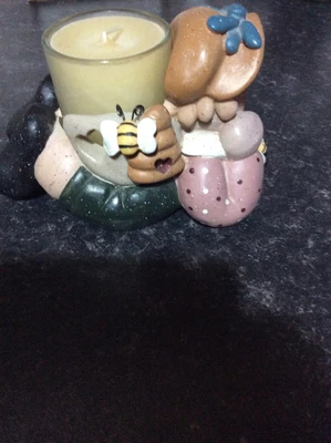 £4 • Buy Vintage Votive Candle Holder 