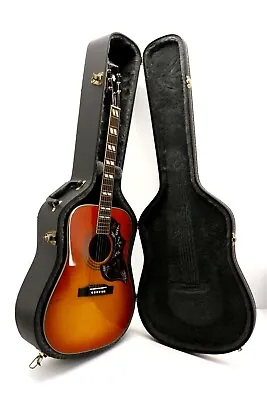 Epiphone Hummingbird Studio Acoustic/Electric Guitar Faded Cherry Sunburst #17 • $365.46