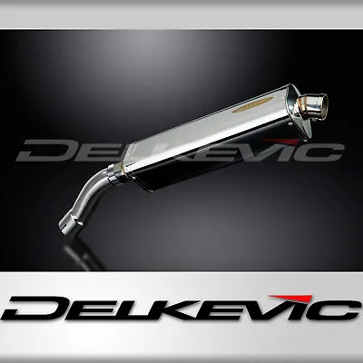BMW F800 R 2009-2017 420mm Tri-Oval Stainless Exhaust Silencer Can Kit • $223.95