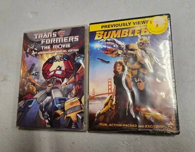 Transformers Movie 1986 DVD 2006 20th Anniversary Special Edition + Bumblebee  • $0.99