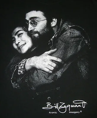 Bill Zygmant Iconic Image Of John Lennon Yoko Ono Limited Edition Tshirt Beatles • £5.99