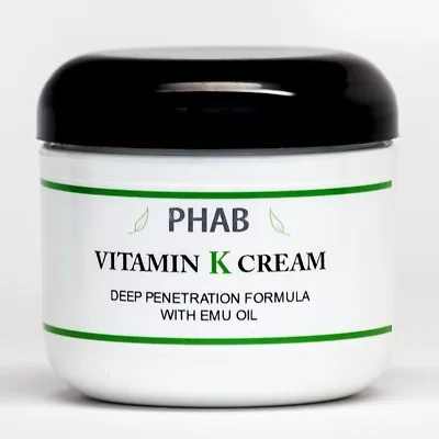 Vitamin K Cream - Thread Spider Varicose Veins Scars Rosacea Capillaries - 8oz • $59.95