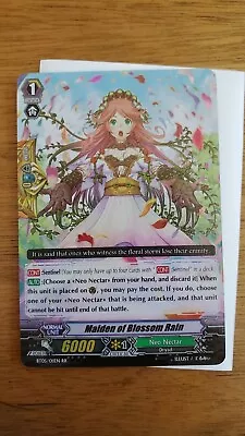 1x Cardfight!! Vanguard Maiden Of Blossom Rain - BT05/011EN - RR Near Mint • $8