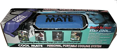 NIB MISTY MATE Blue Pump Personal Portable Cooling System Cool Hiking Running OR • $25.50