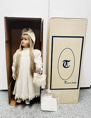 SIGNED. Virginia Turner Dolls: Ivory Doll Limited Edition W/Certificate Of Auth. • $380