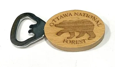 Ottawa National Forrest Bottle Opener Magnetic Fridge Bear -Lot Of 10- • $15.99