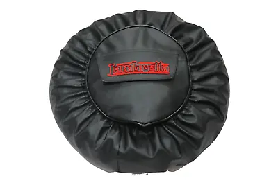 Lambretta Gp-li-sx-tv. Pvc  Spare 10  Wheel Cover & Centre Bag  Black/red  • £18.75