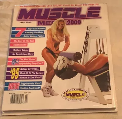 Amy Fadhli Muscle Media Bodybuilding Magazine - July 1995 • $14.99