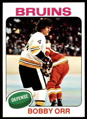 1975-76 Topps Hockey - Pick A Card - Cards 1-165 • $2.99