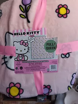 New SANRIO Spring  HELLO KITTY  BLANKET IN PINK • $34.99