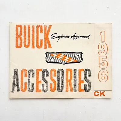 1956 Buick Custom Car Accessories Advertising Vintage 1950s • $14.99