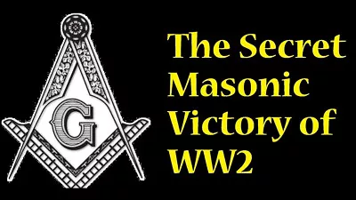 The Secret Masonic Victory Of World War Two On DVD + 5 Bonus Conspiracy DVDs • $22.99