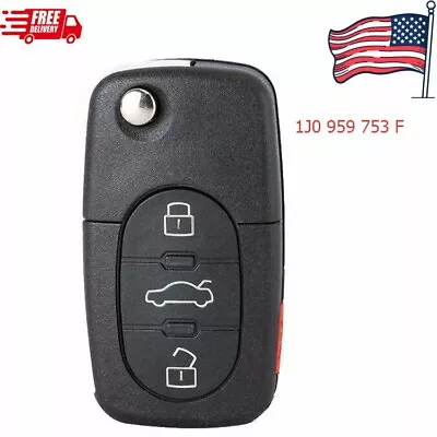 For Volkswagen Golf Passat Beetle Jetta Remote Key Fob 1J0 959 753 F 315Mhz ID48 • $16.77