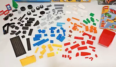 Lego LOT: Over 150 Pieces Many Specialty Assorted Colors Plus 2 Manuals • $12.95