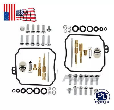 $35.94 • Buy CARBURETOR GASKETS JETS REBUILD KIT For Yamaha  V Star 650 XVS650 XVS650A XVS650