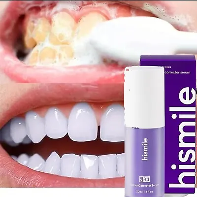 Hismile V34 Colour Corrector Purple Teeth Whitening Tooth Stain Removal Teeth • $15.95