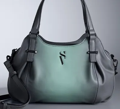 Simply Vera Wang Satchel Crossbody Bag Handbag Purse - Waterstone Ombré - New • $59.95