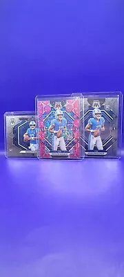 2023 Mosaic No Huddle Pink Prizm /20 Hendon Hooker Rc Lot Lions 🦁   • $50