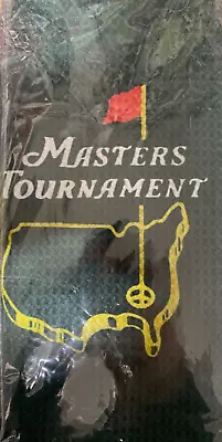 NEW Masters Tournament Golf Towel Green Trifold • $15.99