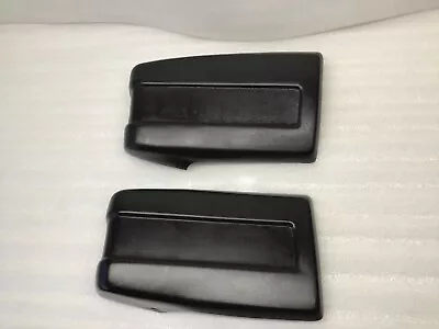 VW MK1 81 To 91? Rabbit Cabriolet Pair Of Rear Bumper End Cap Covers Trim OEM • $88