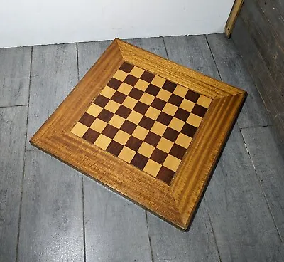 Vintage Mid Century Retro Wood Chess Board • $153
