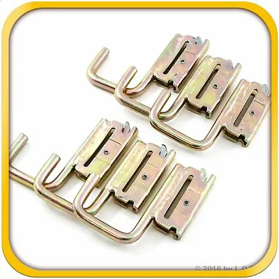 6 E Track Square J Hook System Flatbed Trailer Jacket Motorcycle Helmet Rack New • $32.06