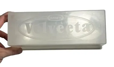 VTG Kraft Velveeta Cheese Keeper 2 Pound Clear Sheer Plastic Storage Container • $12.99