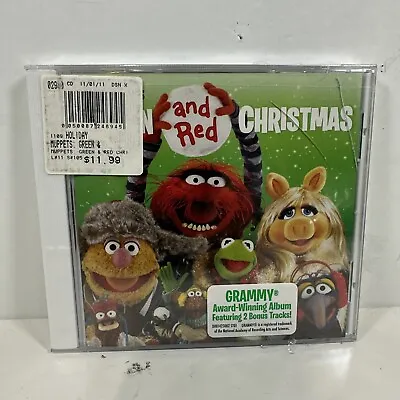 A Green And Red Christmas * By The Muppets (CD Walt Disney) Cracked Case • $13.70