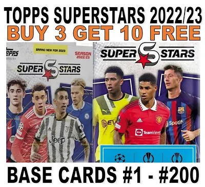 £1.25 • Buy Topps Football Superstars 2022-23 2022/23 22/23 Base Cards #1 - #200
