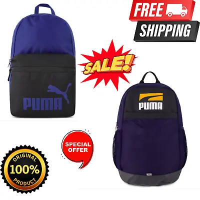 $34.50 • Buy NEW Puma 22L Phase Backpack - Limoges/Puma Black/peacoat