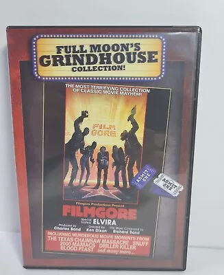 Filmgore (DVD 1983 Full Moon Features Region Free Disc) Elvira • $9.22