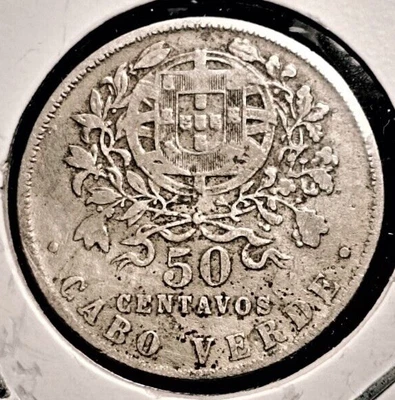 $11.99 • Buy Portuguese Cape Verde 50 Centavos 1930 Coin (SCARCE!)