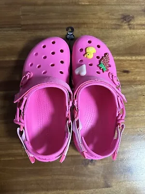 Size 12M Post Malone Crocs Duet Max 2 Clog With Original Jibbitz • $150