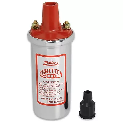 Mallory 29219 Universal Chrome Canister Coil • $68.26