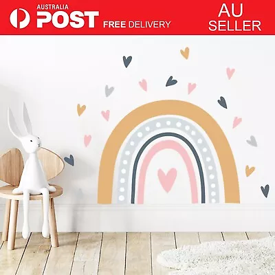 Rainbow Wall Sticker Self-adhesive Removable Wall Decal  Kids&Nursery Room • $14.35