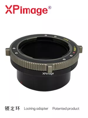 XPimage Locking Adapter For Mamiya 645 M645 Lens To For RF CRF R5 R6 Rp C70 RT0 • £95.99