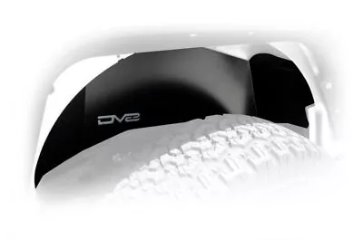 DV8 Offroad Rear Aluminum Inner Fender - Black Fits 07-18 Jeep Wrangler JK • $496.79