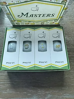 2024 Special Edition Masters Concessions Titleist Pro V1 Dozen Golf Balls • $159