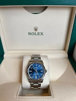 Rolex Oyster Perpetual 124200 Blue Dial - Unworn • $6999