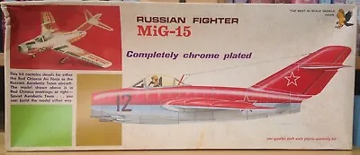 Hawk 1:48 MiG-15 Russian Fighter Vintage Model Airplane Kit 218-200 Complete • $39.99
