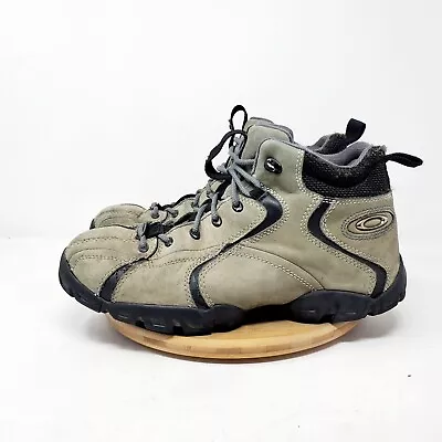 Oakley Tactical Shoes Men 8.5 Grey Green Sneaker Vintage WORN Distressed Damaged • $49.95