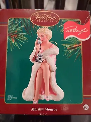2003 Marilyn Monroe Carlton Ornament Heirloom Collection 93 • $19.95
