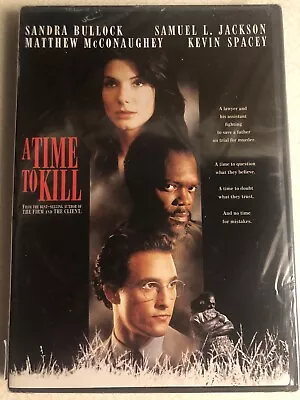 NEW FACTORY SEALED A Time To Kill (DVD 1996) Starring Samuel L. Jackson. • $8.99