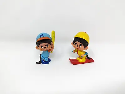 Lot Of 2 Monchichi Action Figures 1979 Sekiguchi Made In Hong Kong • $10