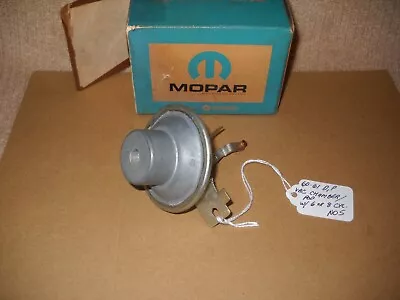 NOS Mopar 1960-1961Dodge Plymouth Vacuum Advance Chamber/Pod W/6 Or 8 Cylinder • $40