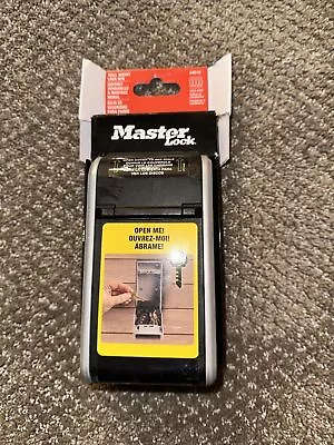 Master Lock Company 5481D Lock Box Metal 4 Dial Combination Black New • $20.99