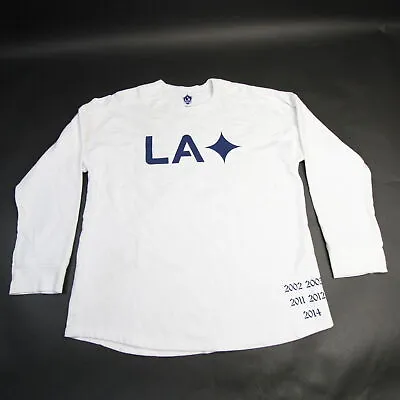 LA Galaxy Unbranded Long Sleeve Shirt Men's White New • $20.99