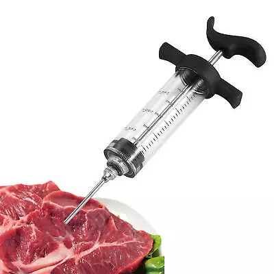 Food Marinade Meat Injector Flavor Syringe Beef Poultry Turkey Chicken BBQ • $8.88