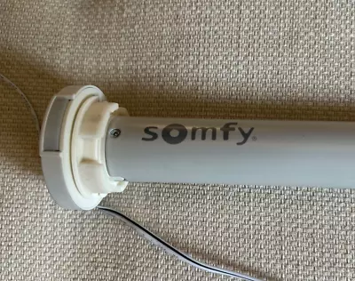 £122.90 • Buy Somfy Soness 28 Wirefree RTS LI-ION Rechargable Window Shade Motor + Crown&Drive